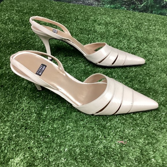 STUART WEITZMAN Slingback Heel Pumps 8.5 - Picture 7 of 9